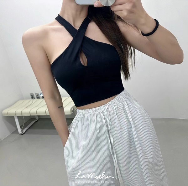 超辣美背厚杯BRA背心